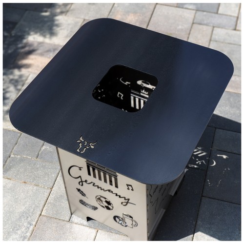 Plaque grill à - grill, |