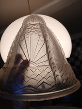 Muller Art Deco Gros Luminaire