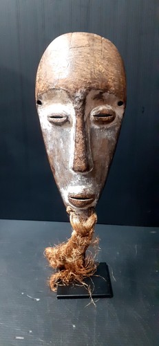 Masque lega congo art tribal - lega,