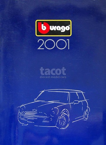 Catalogue burago 2001 - burago,