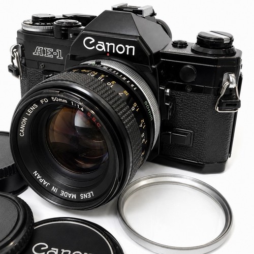 Canon black fd - canon, w/
