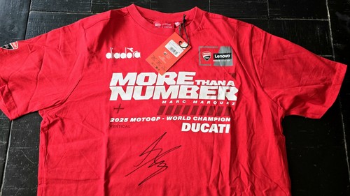 Marc marquez autographed 2025 - marquez,
