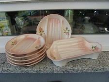Service asperges faïence - service,