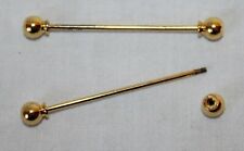 Barrette à boules pour le port de médaille militaire, longueur totale: 49 mm