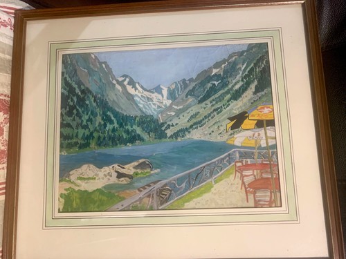 Tableau encadré belle