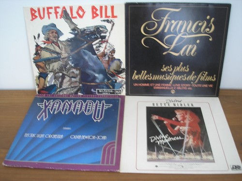 Lot vinyles 33 tours - de,