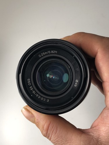 Sony objectif sel 1855 - sony, monture