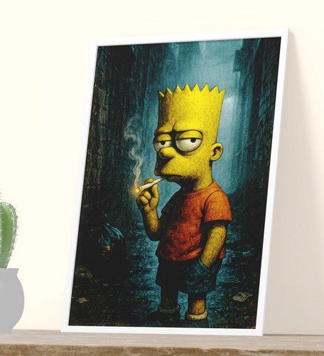 Affiche poster bart simpson - /,