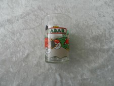 Ancien verre à moutarde BABAR old glass L. de Brunhoff 1991