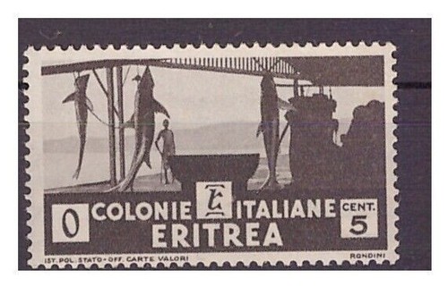 Eritrée 1933 sujets variés - eritrÉe,