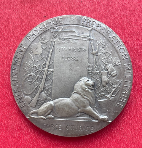 Médaille argent avec coffret