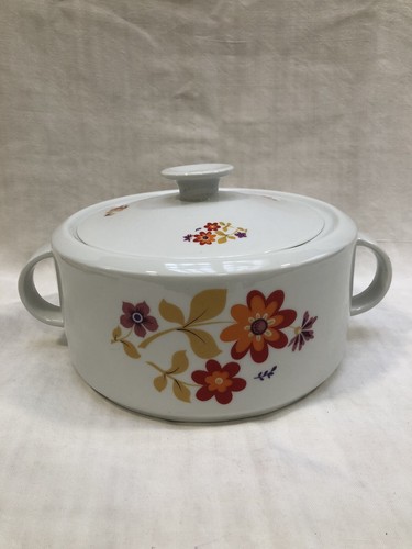 Soupière vintage porcelaine - soupière,