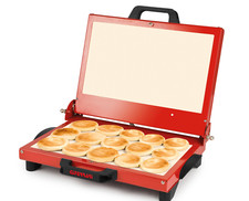 G3 FERRARI GRILLE ÉLECTRIQUE EN PIERRE REFRACTAIRE 1200W TIGELLA G10025 633882