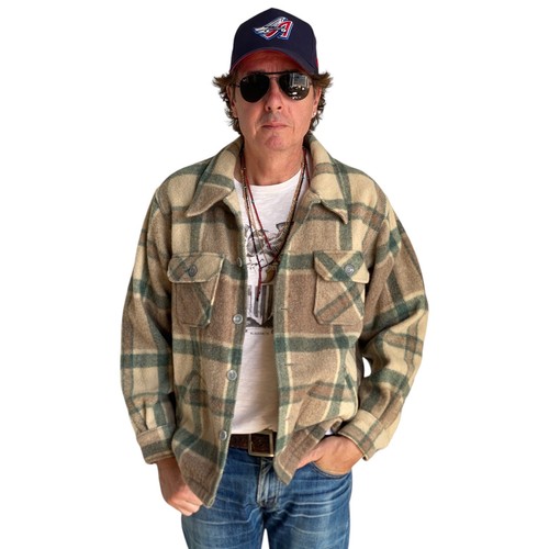 Grand veste chemise vintage - veste-chemise,
