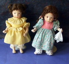 Lot de deux poupees Franklin Heirloom SYLVIA NATTERER