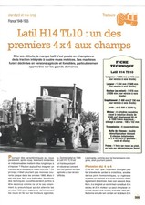 TRACTEUR LATIL H 14 TL 10 Un