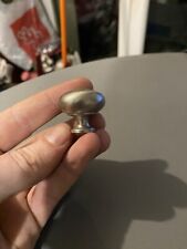 Poignée bouton de meuble tiroir inox tourné vintage industriel