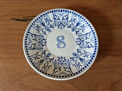 Sous tasse faience - tasse,