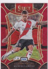 2023-24 Panini Select FIFA Soccer N° 159 Manuel Lanzini Red Wave Prizm 104/149