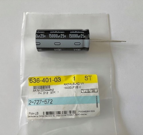 Condensateur 25v 15000 micro - condensateur,