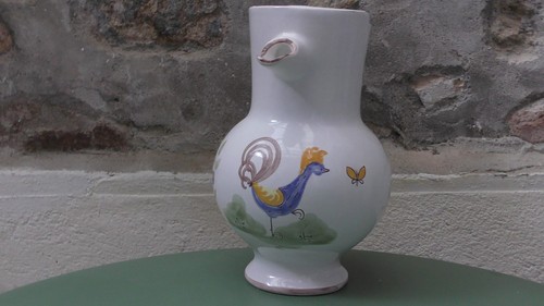 Vase pichet moustier - moustier, vintage