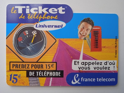 Ticket téléphone france - ticket,
