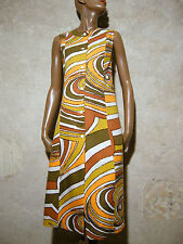 CHIC VINTAGE ROBE COTON 1970