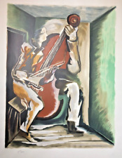 Le Violoncelliste Lithographie