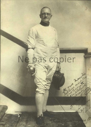 Escrimeur 1931 photo - escrimeur, x