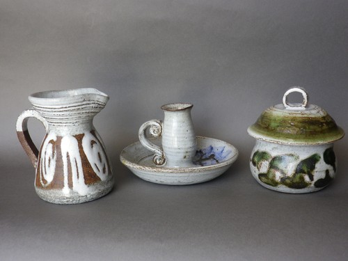 Pichet bougeoir pot couvert - pichet,