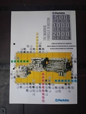 Moteurs Perkins Diesel 4/6 Cylindres Camion Brochure 1987