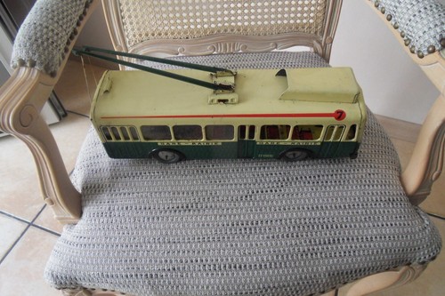 Trolley bus joustra ancien - trolley,