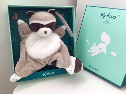 Doudou plat raton laveur - doudou,