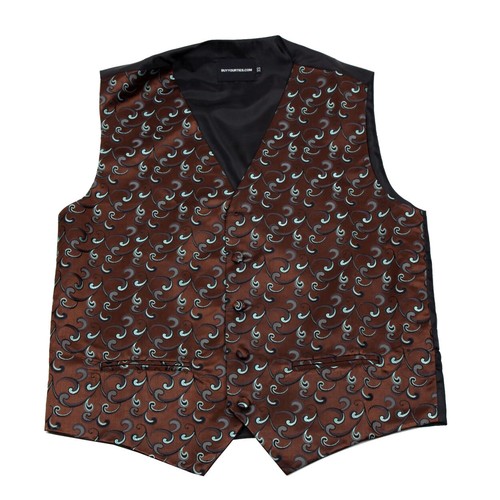 Men brown pattern tuxedo - pattern,