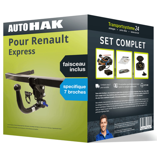 Attelage pour renault express - pour,