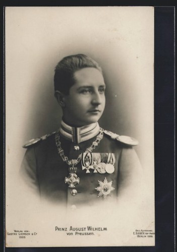 Carte postale prince august - postale,