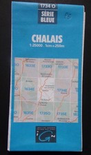 § carte IGN série bleue 1734