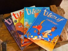 BD lot 5 Livres collection Titeuf double tome et 14 7 1 TBE
