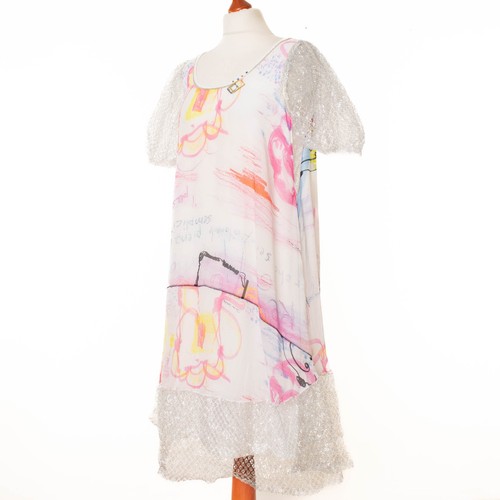 Robe manches courtes - robe,