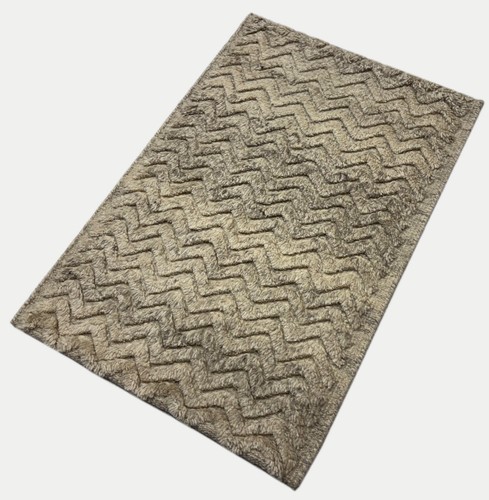 Tapis laine 100 fait - laine, main