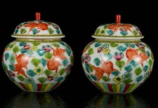 4.8 "fleur verte porcelaine