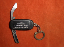 Porte-clés IVECO Dany BONNEFOIS 51 Vitry-le-François Décapsuleur et lame -canif