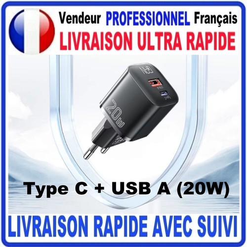 Chargeur secteur usb mural - usb,
