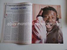 Alpha Blondy clippings France 1980s