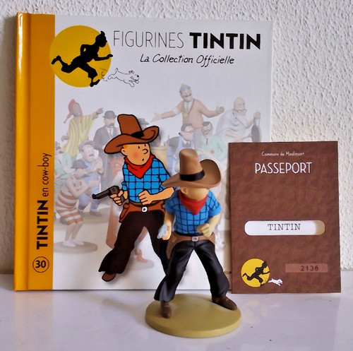 Figurine tintin la - figurine,