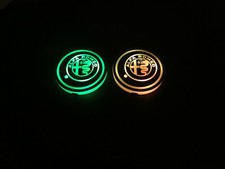 Lot de 2 Dessous De Verre Alfa