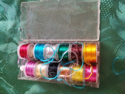 Boite fils soie - soie, pour