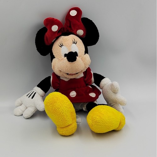 Peluche minnie robe - robe, rouge