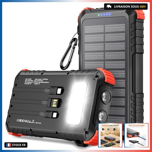 Batterie externe solaire - externe,