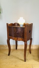 Chevet St Louis XV époque XIXe en noyer massif